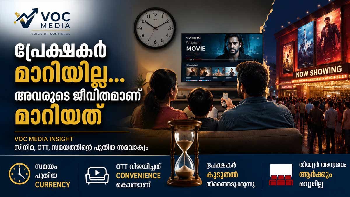 OTT വിജയിച്ചത് സിനിമയെ തോൽപ്പിച്ചതുകൊണ്ടല്ല; പ്രേക്ഷകരുടെ സമയത്തെ ജയിച്ചതുകൊണ്ടാണ്