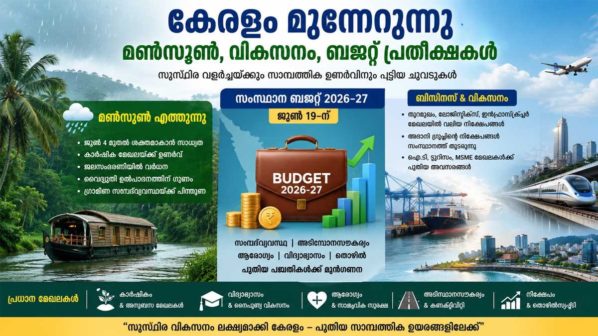 മഴ പെയ്താൽ കേരളം സമ്പന്നമാകുമോ? മൺസൂൺ തുറക്കുന്നത് കോടികളുടെ സാമ്പത്തിക അവസരങ്ങളുമായി