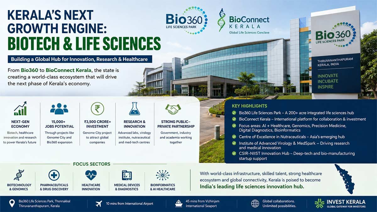 കേരളത്തിന്റെ അടുത്ത വലിയ Growth Engine ആകുമോ Biotech?