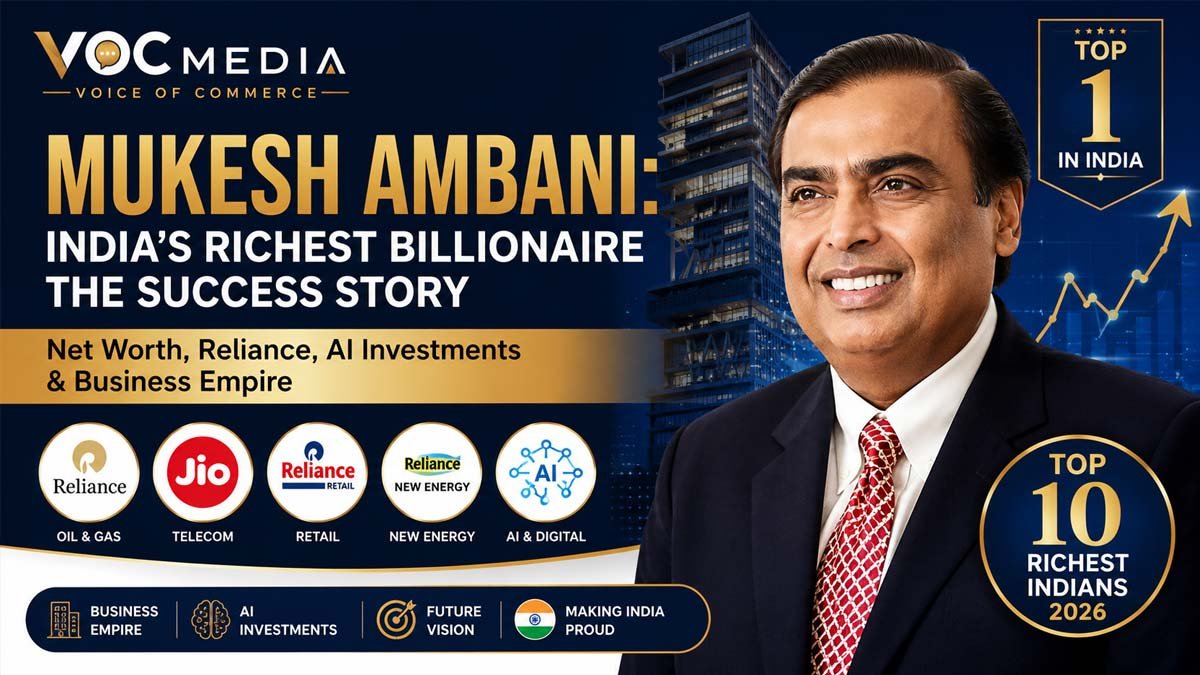 Mukesh Ambani: ഇന്ത്യയിലെ ഏറ്റവും സമ്പന്നനായ വ്യക്തിയുടെ വിജയകഥ | Net Worth, Reliance, AI Investments & Business Empire