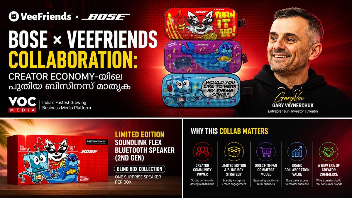 Bose × Vee Friends Collaboration: Creator Economy-യിലെ പുതിയ ബിസിനസ് മാതൃക