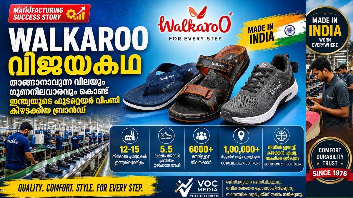 Walkaroo വിജയകഥ: താങ്ങാനാവുന്ന വിലയും ഗുണനിലവാരവും കൊണ്ട് ഇന്ത്യയുടെ  Footwear വിപണി കീഴടക്കിയ ബ്രാൻഡ്
